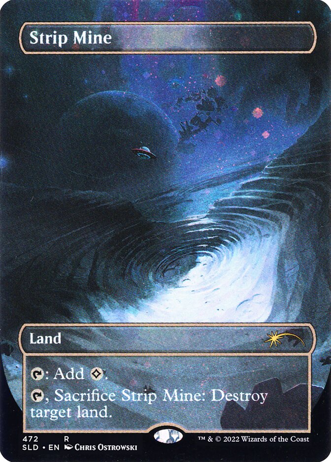 Strip Mine (Borderless) (Galaxy Foil)