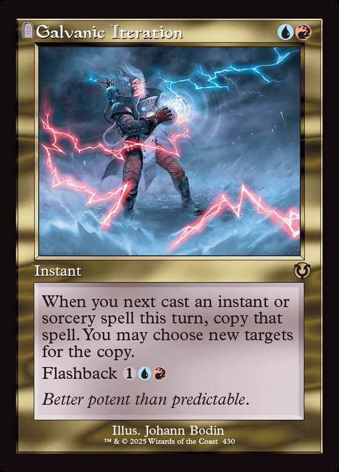 Galvanic Iteration (Retro Frame)