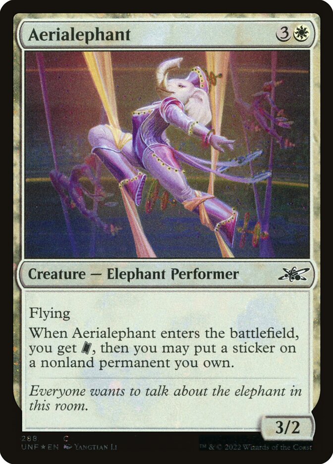 Aerialephant (Galaxy Foil)