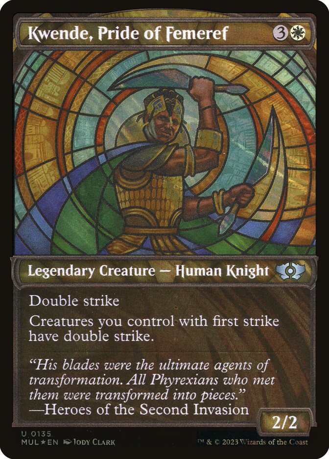 Kwende, Pride of Femeref (Halo Foil)