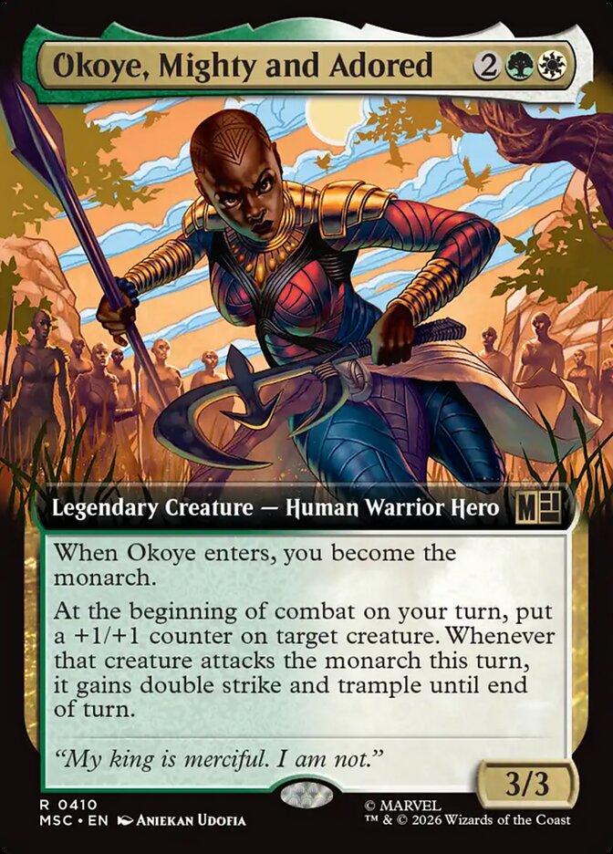Okoye, Mighty and Adored (Extended Art)