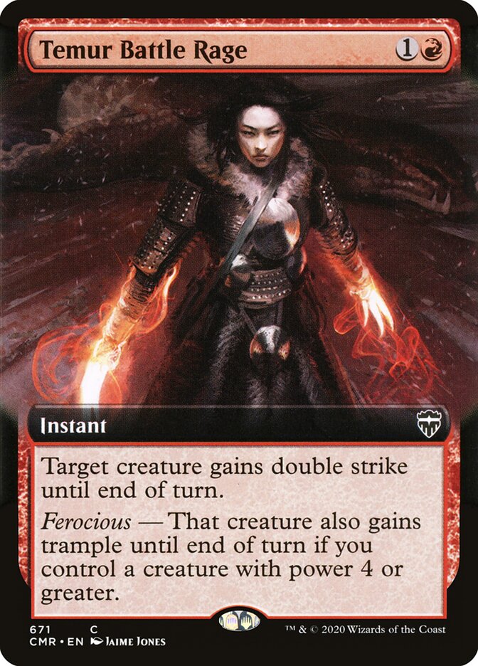 Temur Battle Rage (Extended Art)