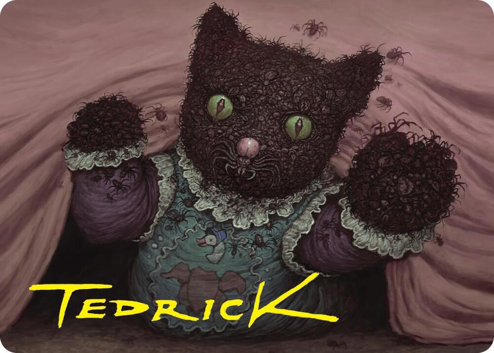Twitching Doll Art Card (Gold-Stamped Signature)