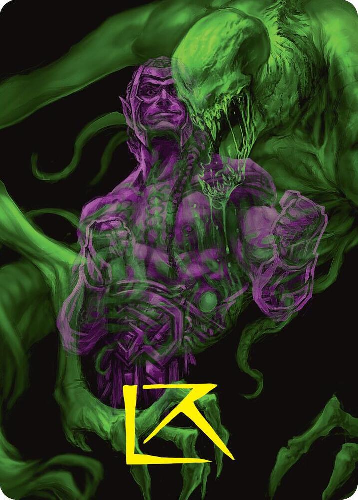 Tyvar, the Pummeler Art Card (Gold-Stamped Signature)