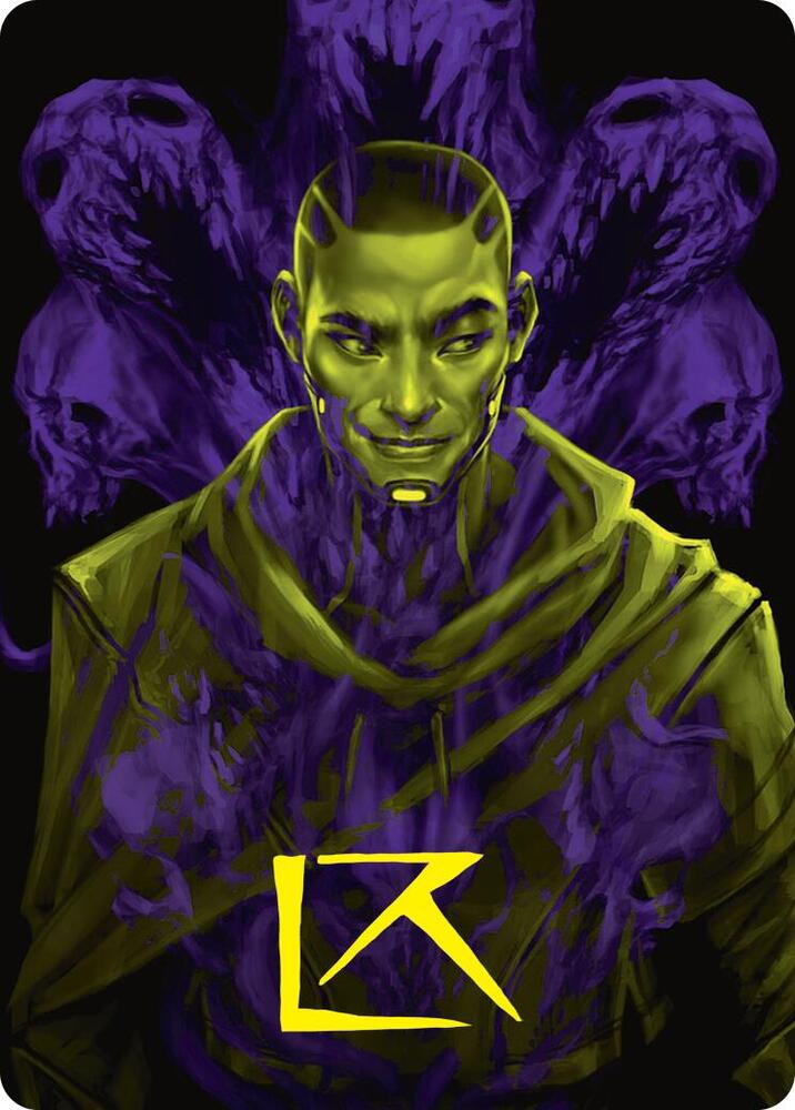 Kaito, Bane of Nightmares Art Card (Gold-Stamped Signature)