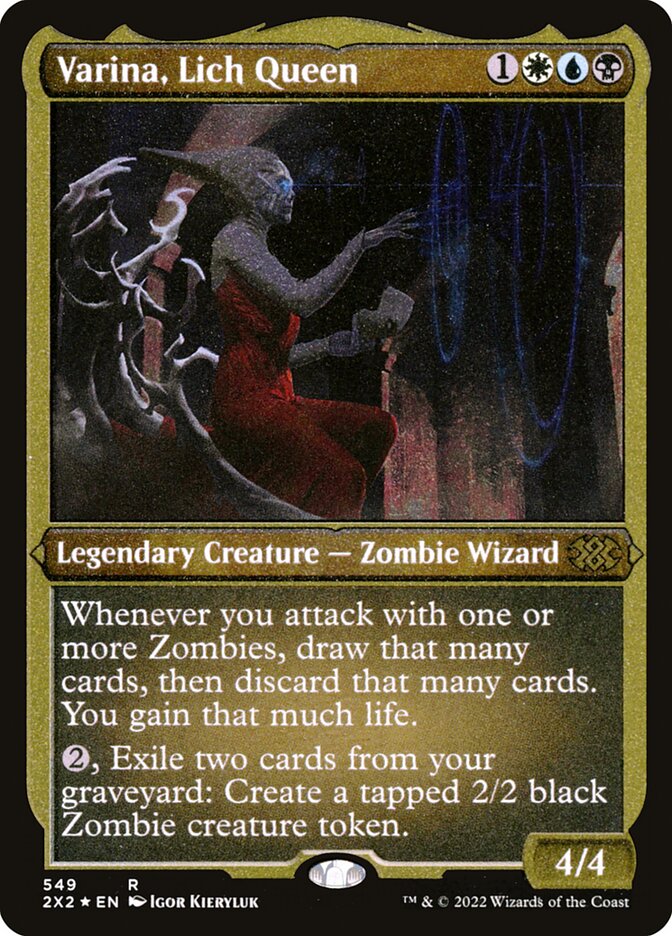 Varina, Lich Queen (Foil Etched)