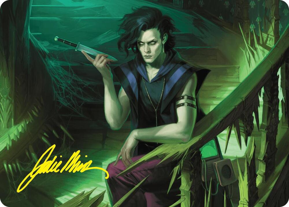 Winter, Misanthropic Guide Art Card (Gold-Stamped Signature)