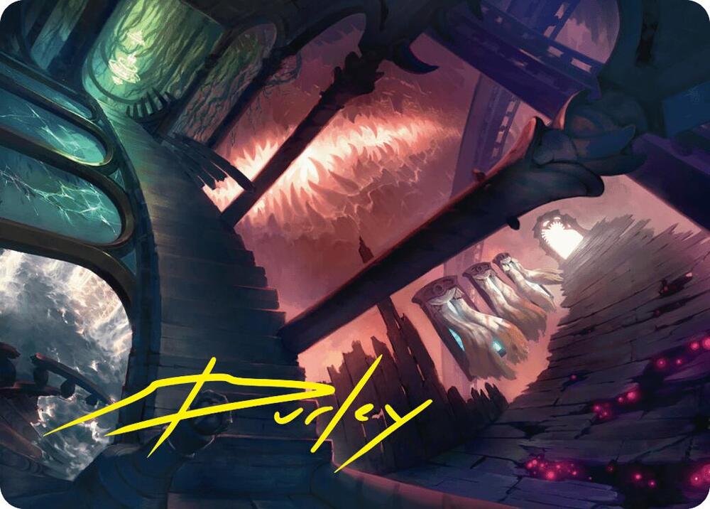 Terramorphic Expanse Art Card (Gold-Stamped Signature)