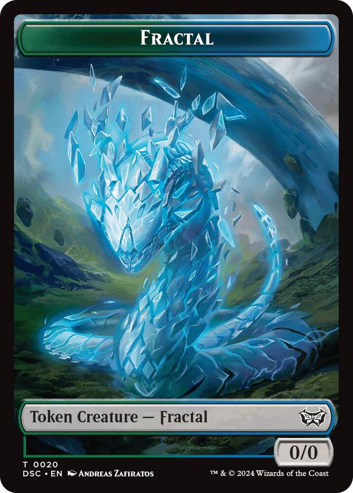 Fractal // Scarecrow Double-Sided Token