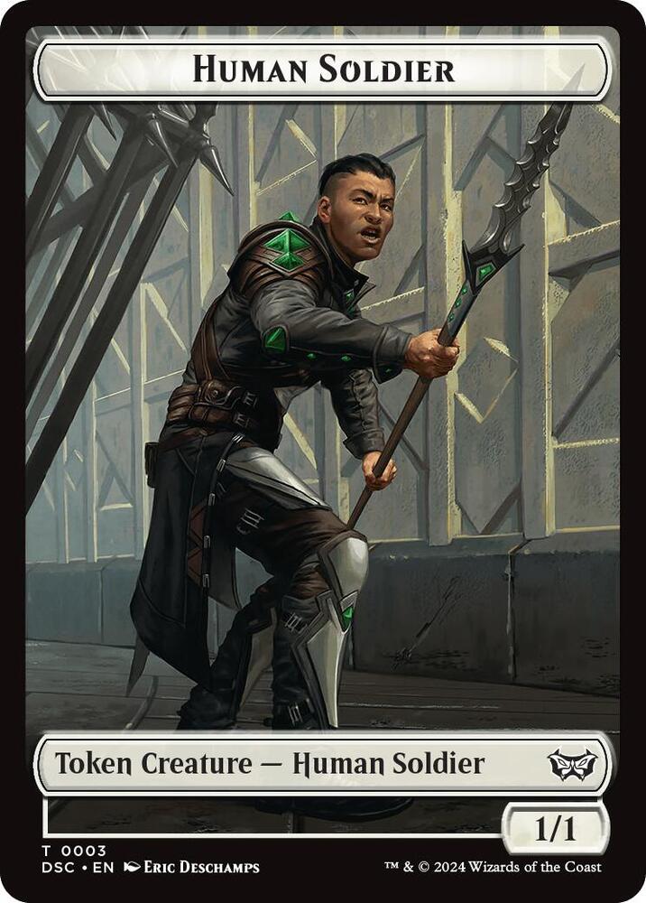 Human Soldier // Scarecrow Double-Sided Token