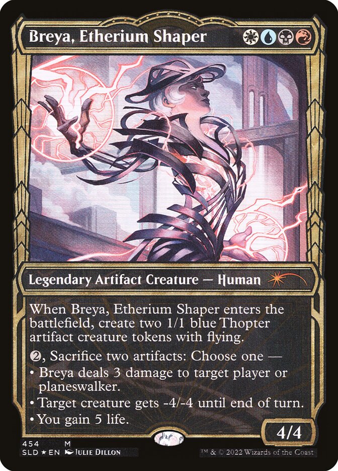 Breya, Etherium Shaper (Gilded Foil)