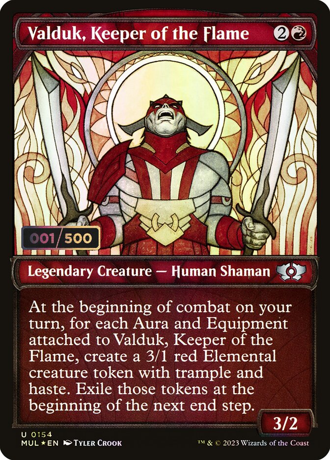 Valduk, Keeper of the Flame (Serial Numbered)