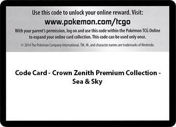Code Card - Sea & Sky Premium Collection