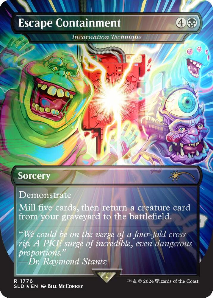 Escape Containment - Incarnation Technique (Rainbow Foil)