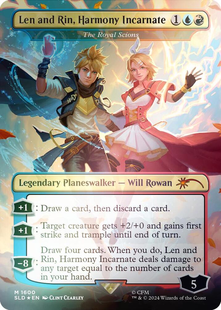 Len and Rin, Harmony Incarnate - The Royal Scions (Rainbow Foil)