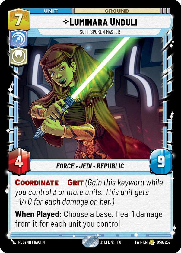 Luminara Unduli - Soft-Spoken Master - Star Wars Unlimited