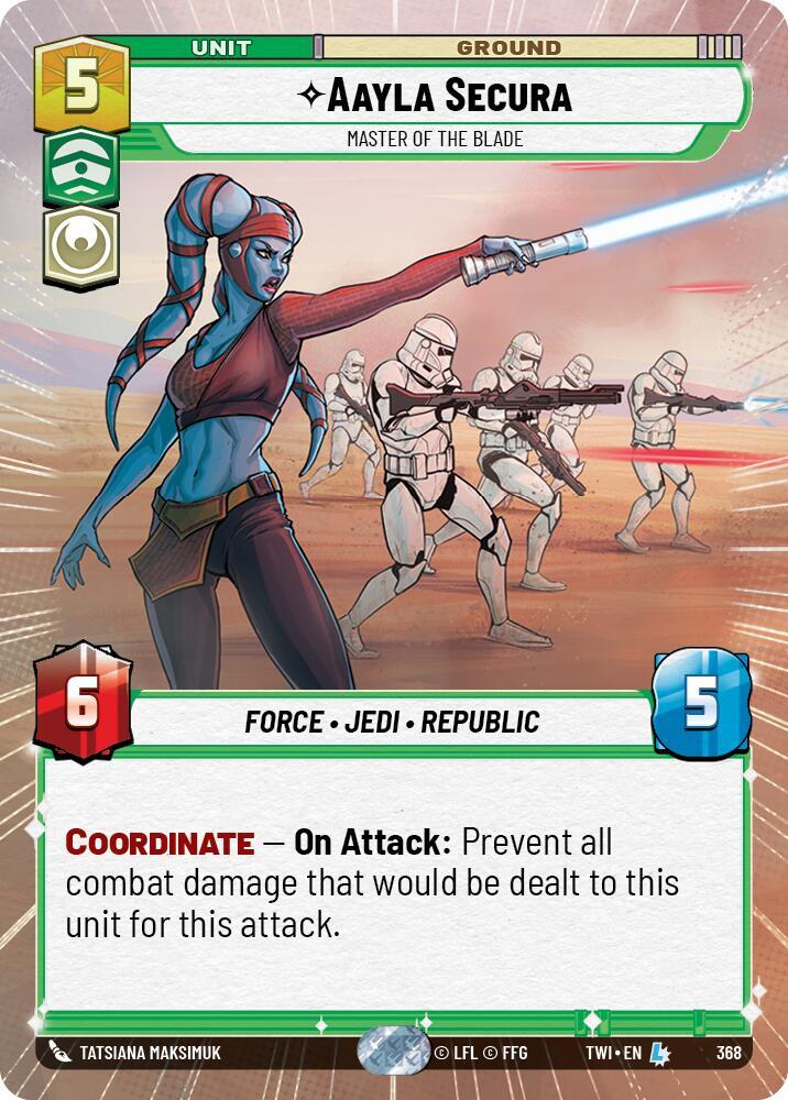 Aayla Secura - Master of the Blade (Hyperspace)