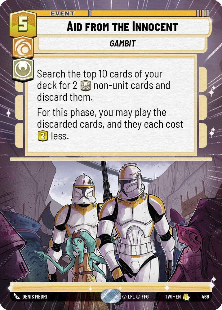 Aid from the Innocent (Hyperspace)
