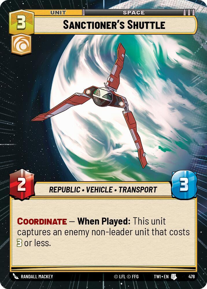 Sanctioner's Shuttle (Hyperspace)