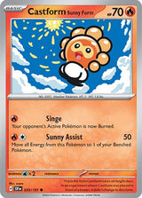 Castform Sunny Form - 020/191 - Pokémon