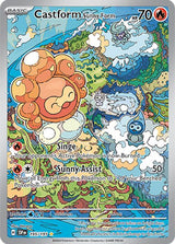 Castform Sunny Form - 195/191 - Pokémon