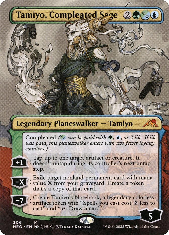 Tamiyo, Compleated Sage (Borderless)