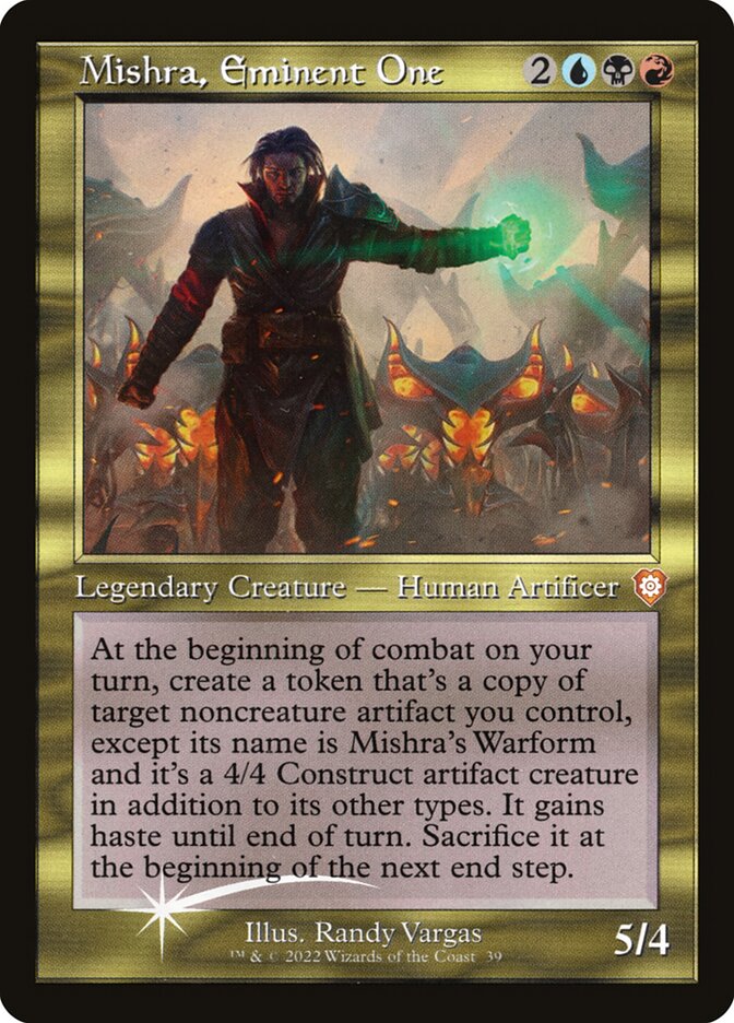 Mishra, Eminent One (Display Commander) - Thick Stock