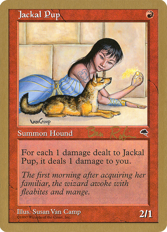 Jackal Pup - 1998 Ben Rubin (TMP)