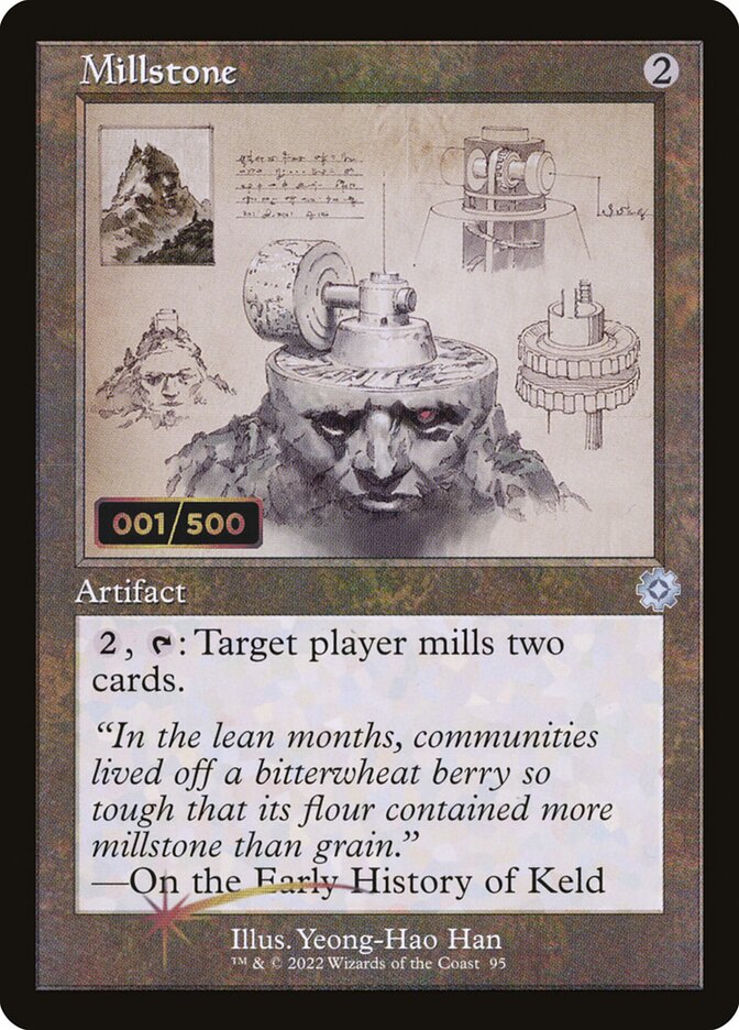 Millstone (Schematic) (Serial Numbered)