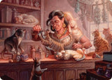 Cat Collector Art Card (1/54) - Magic: The Gathering