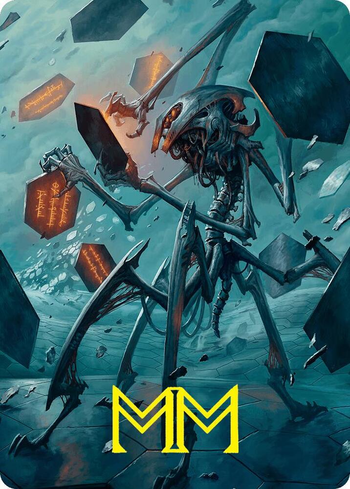 Scrawling Crawler Art Card (50/54) (Gold-Stamped Signature)