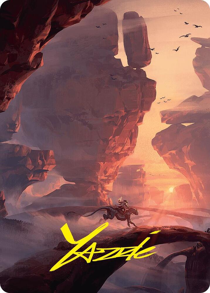 Mountain Art Card (24/54) (Gold-Stamped Signature)
