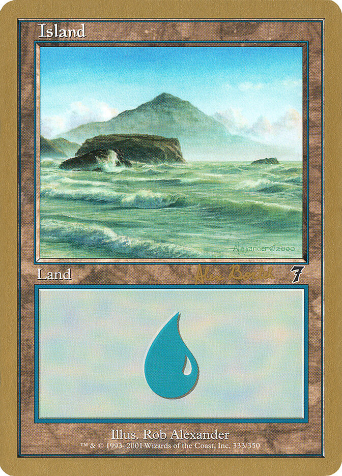 Island (333) - 2001 Alex Borteh (7ED)