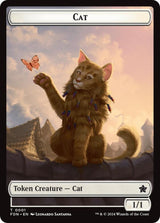 Cat (0001) // Cat (0002) Doubled-Sided Token - Magic: The Gathering