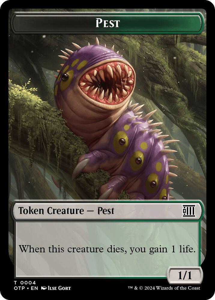 Pest // Plot Double-Sided Token