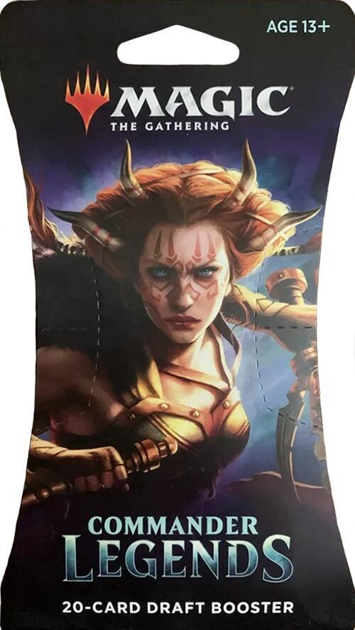Commander Legends - Sleeved Draft Booster Pack