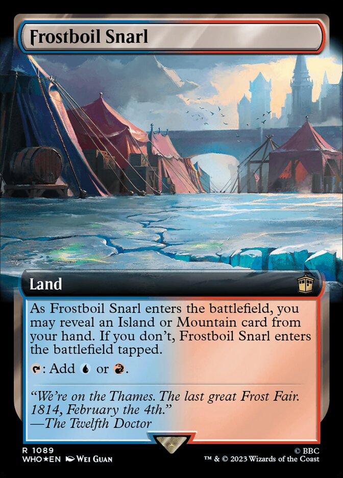 Frostboil Snarl (Extended Art) (Surge Foil)
