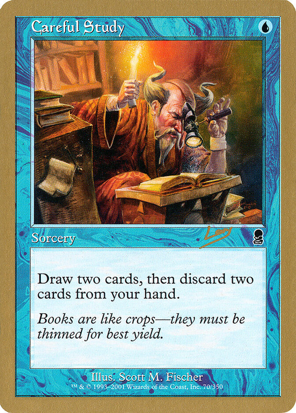 Careful Study - 2002 Raphael Levy (ODY) - Magic: The Gathering