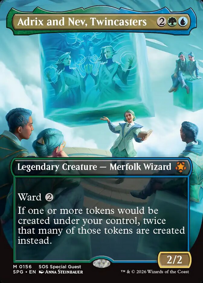 Adrix and Nev, Twincasters (Borderless)