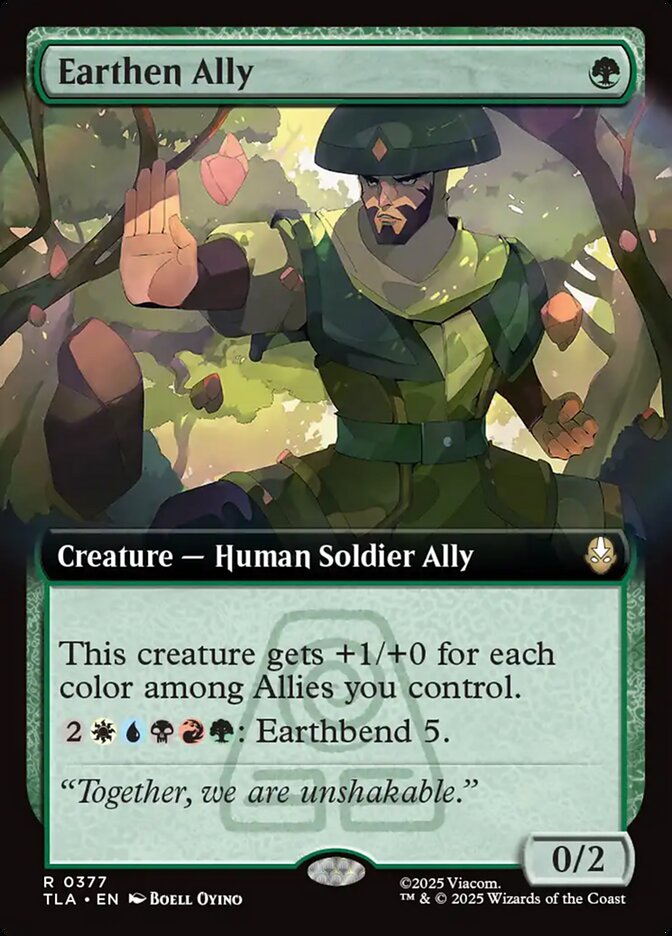 Earthen Ally (Extended Art)