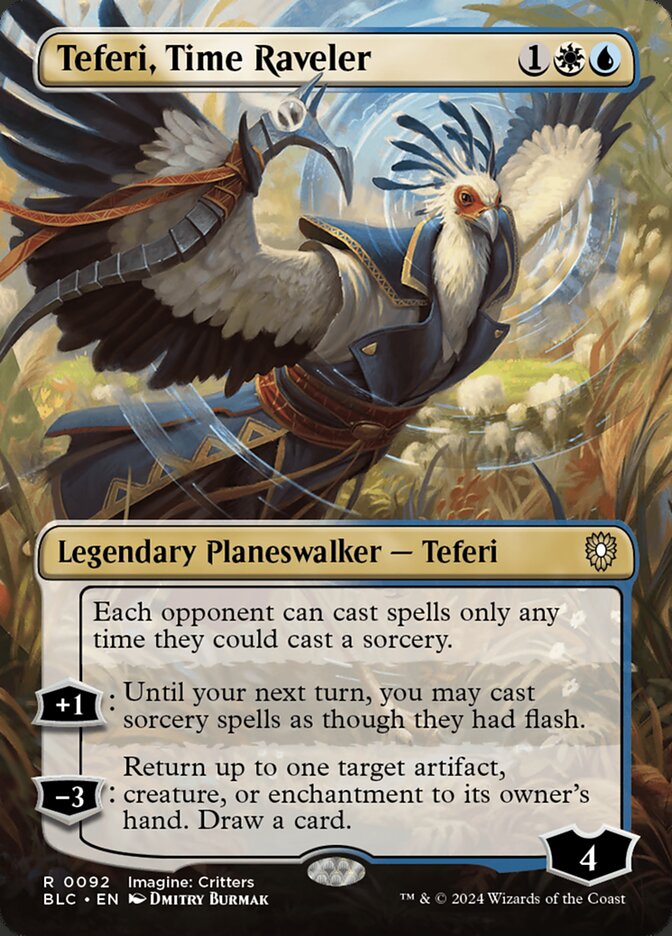 Teferi, Time Raveler (Borderless)