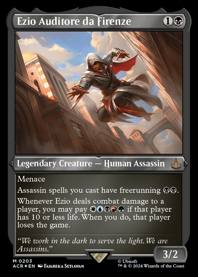 Ezio Auditore da Firenze (Foil Etched)