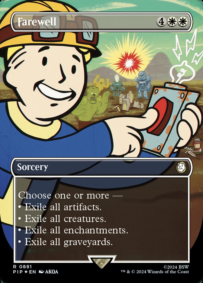 Farewell (Borderless) (Surge Foil)