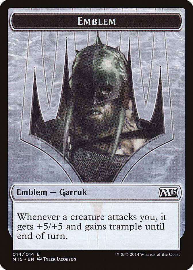 Emblem - Garruk, Apex Predator