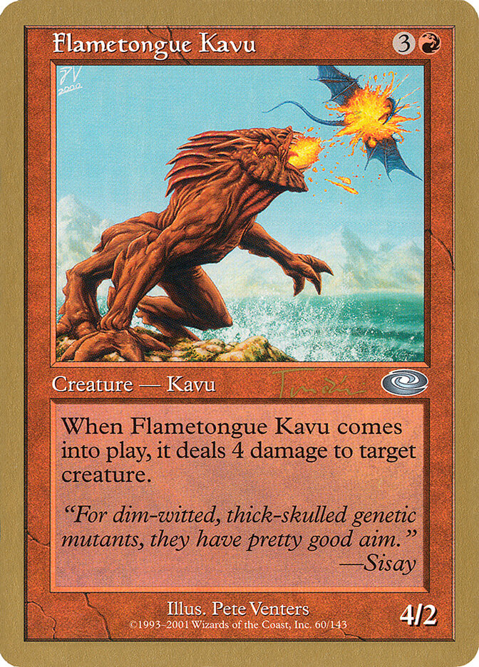Flametongue Kavu - 2001 Jan Tomcani (PLS)