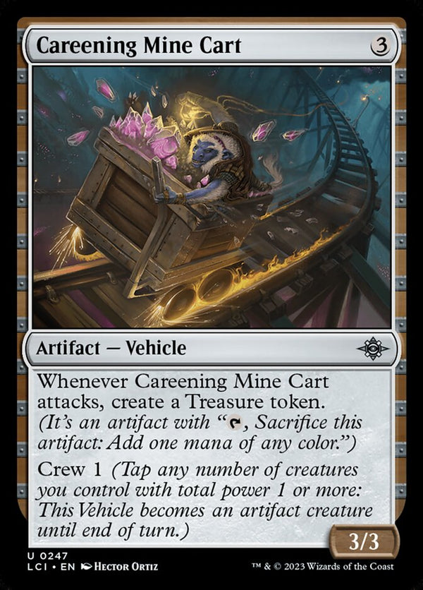 Careening Mine Cart - Magic: The Gathering