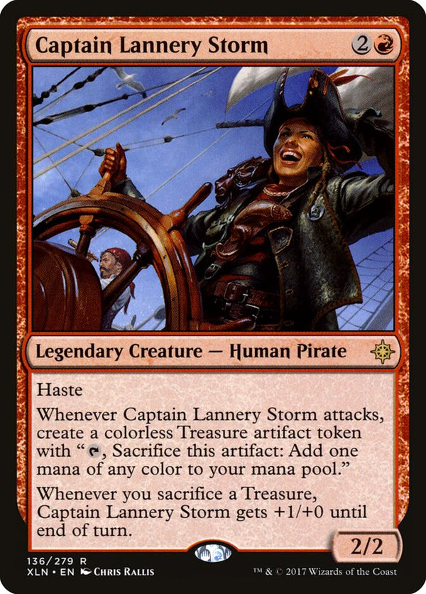 Captain Lannery Storm - Magic: The Gathering
