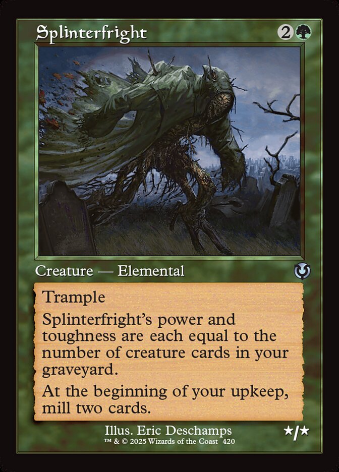 Splinterfright (Retro Frame)