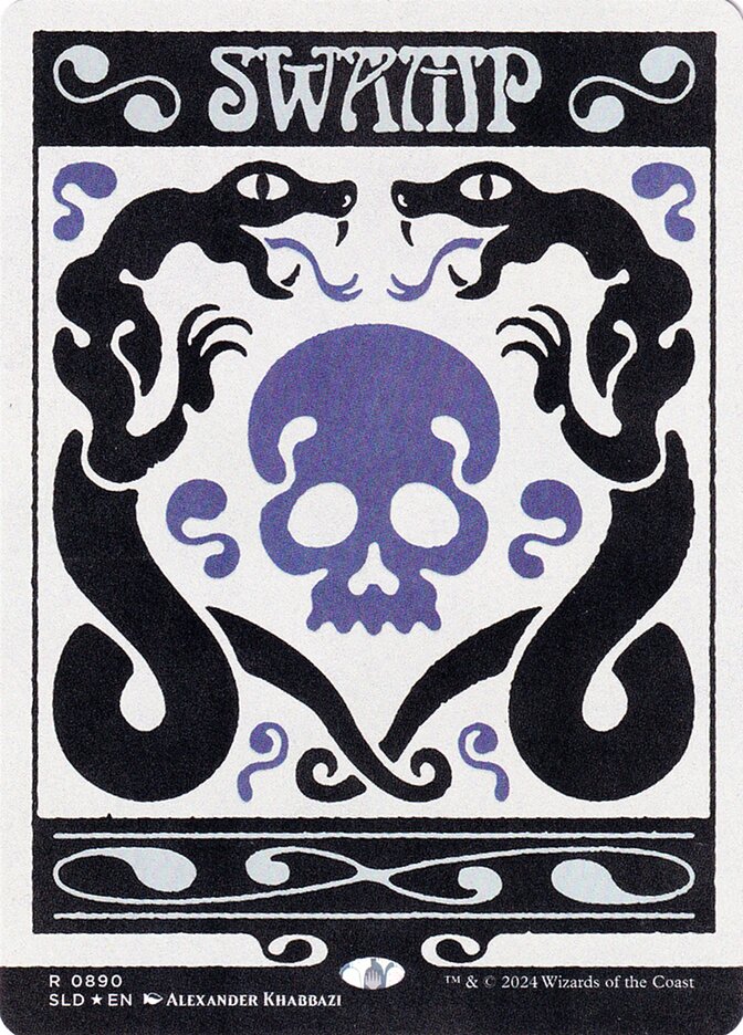 Swamp (0890) (Rainbow Foil)