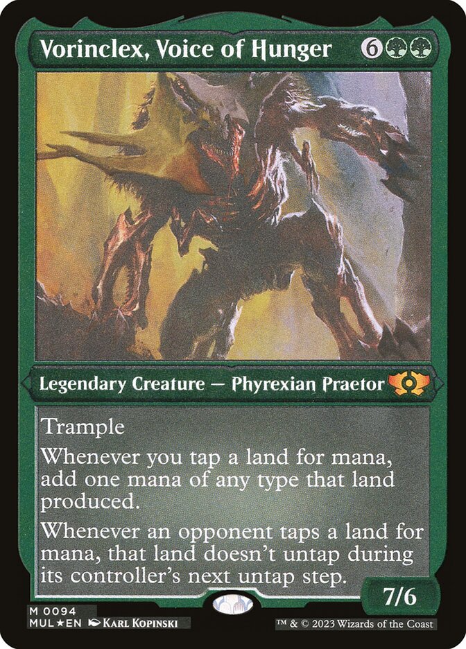 Vorinclex, Voice of Hunger (Foil Etched)